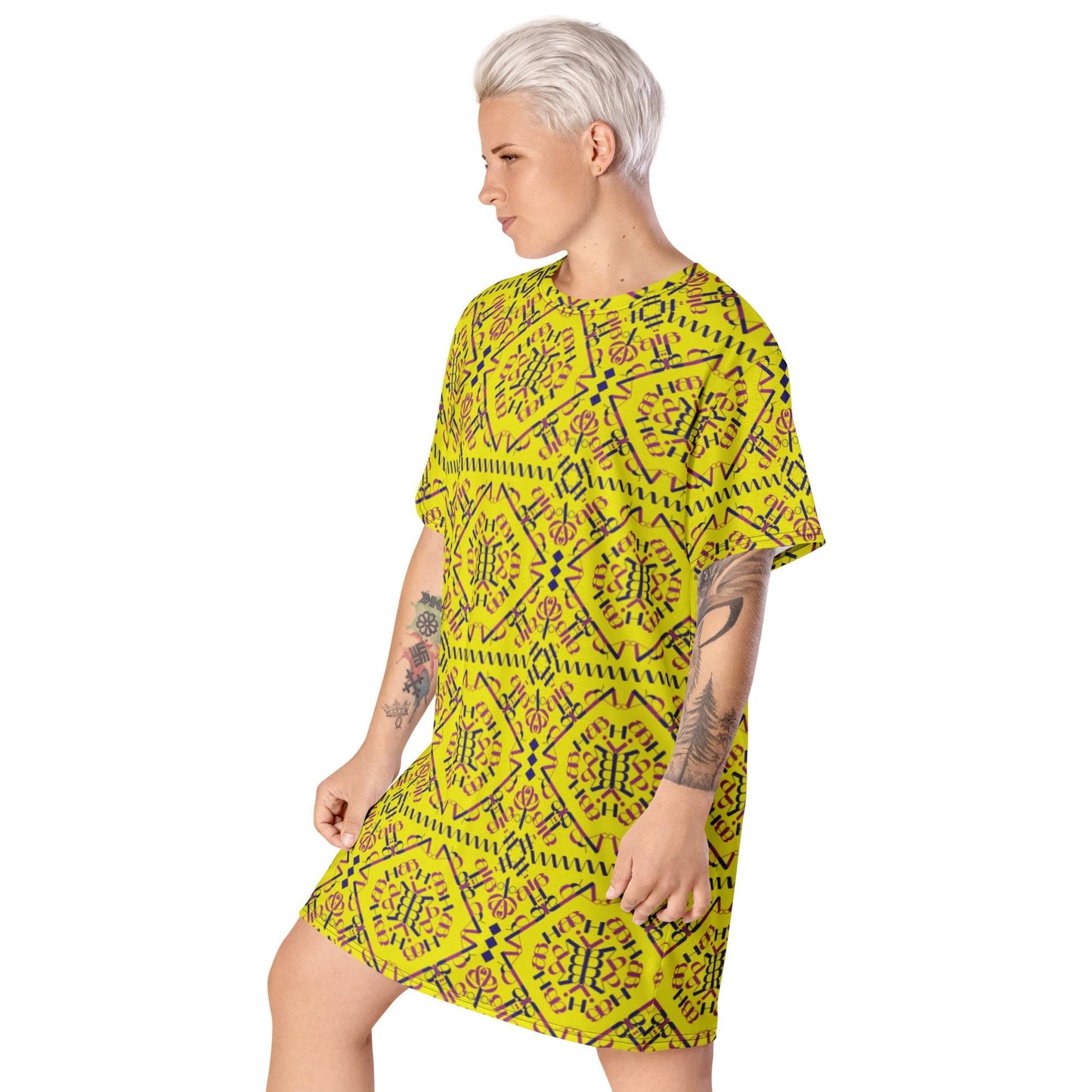 Vilʹna Ukrayina (Free Ukraine) T-Shirt Dress