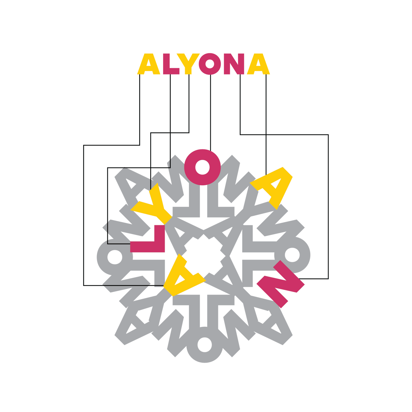 Alyona Pattern Cork-back Coaster
