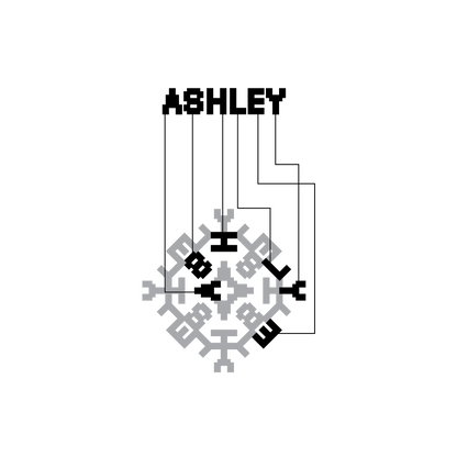 Ashley Acrylic ornament