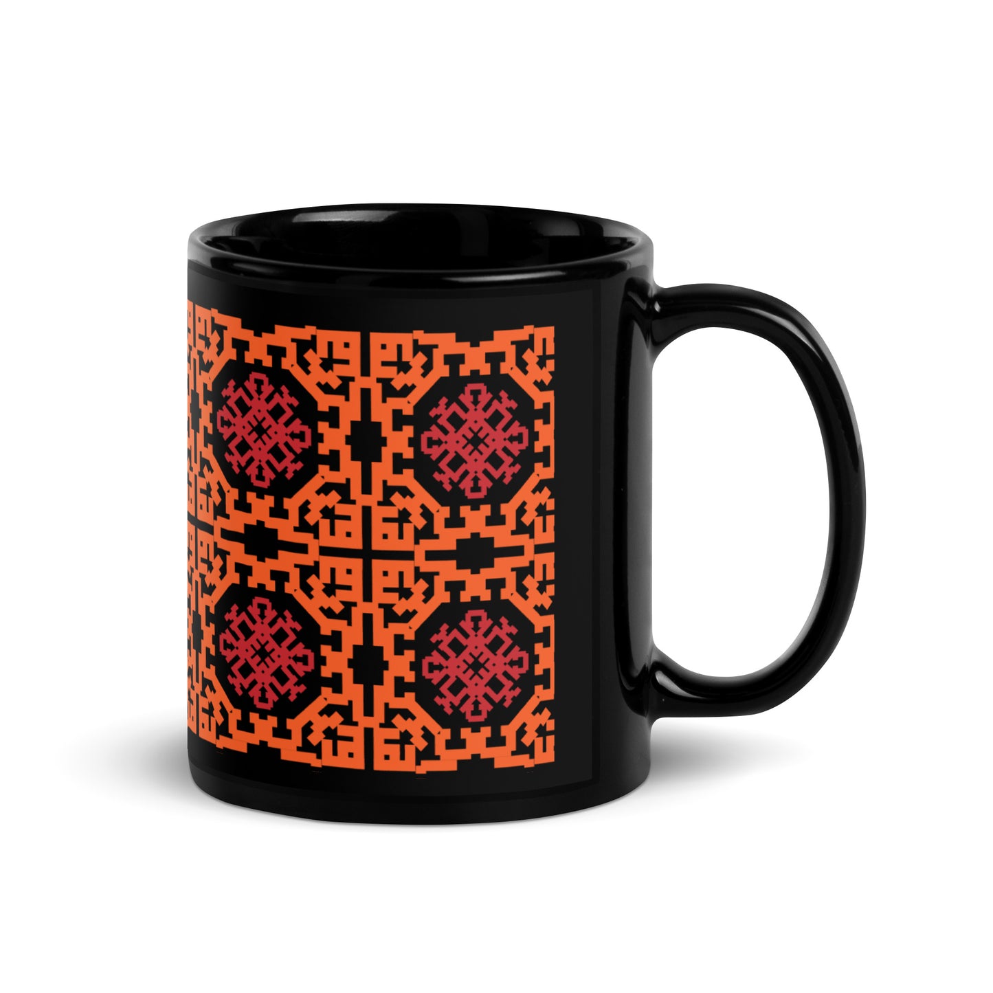 Bunch of F##ks Black Glossy Mug