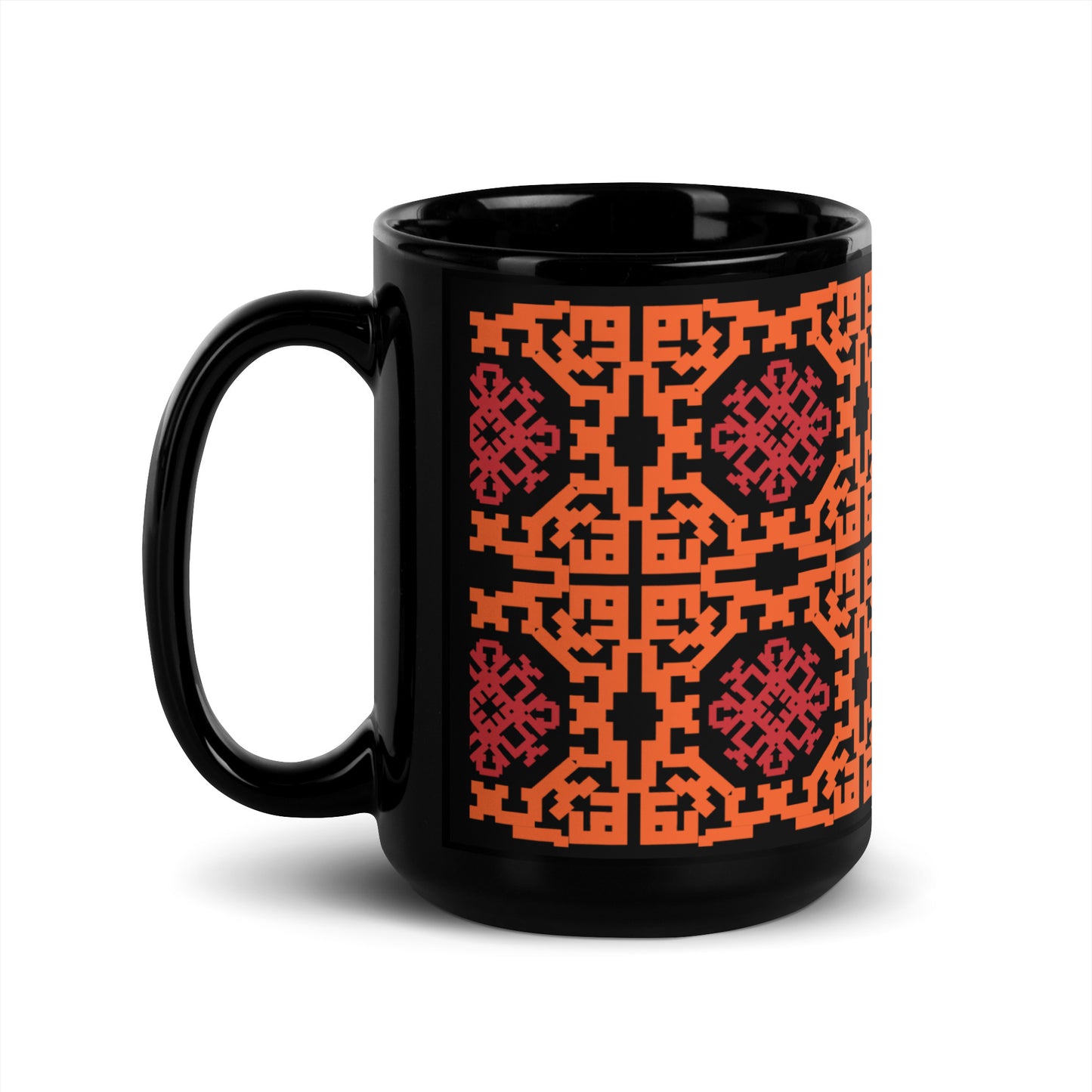 Bunch of F##ks Black Glossy Mug