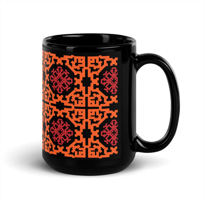 Bunch of Fucks Black Glossy Mug