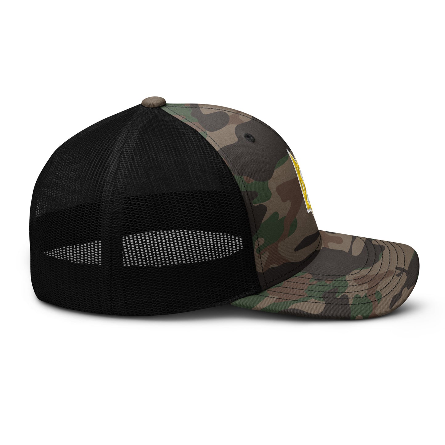 Ukrainian Tryzub Camouflage trucker hat