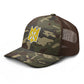 Ukrainian Tryzub Camouflage trucker hat