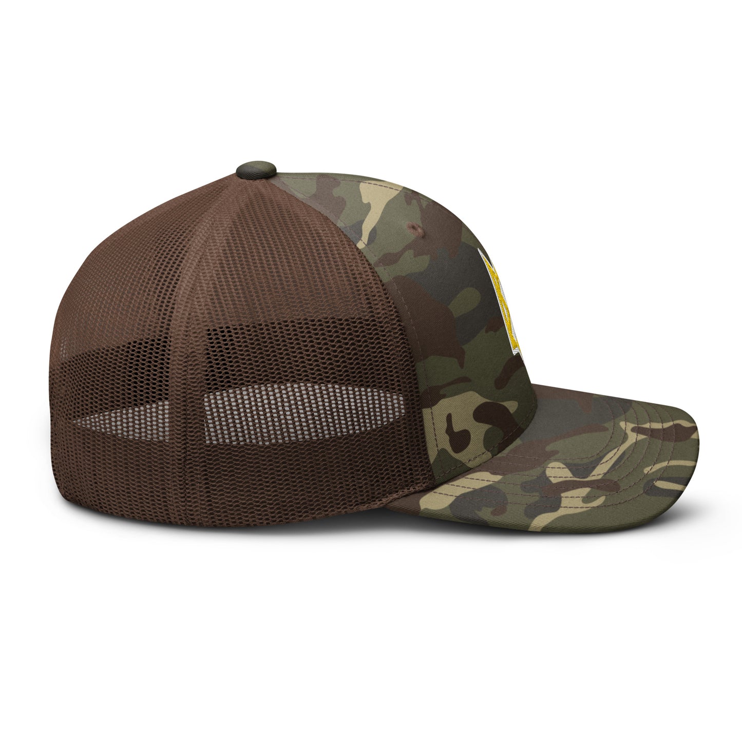 Ukrainian Tryzub Camouflage trucker hat