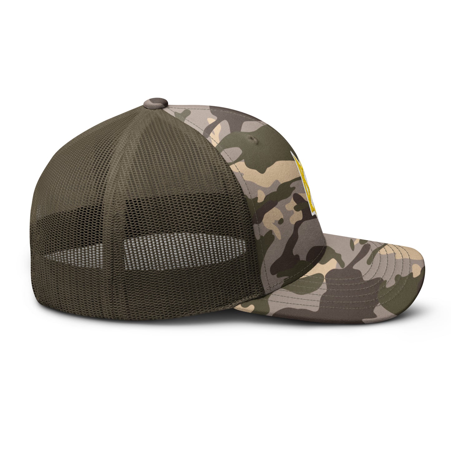 Ukrainian Tryzub Camouflage trucker hat