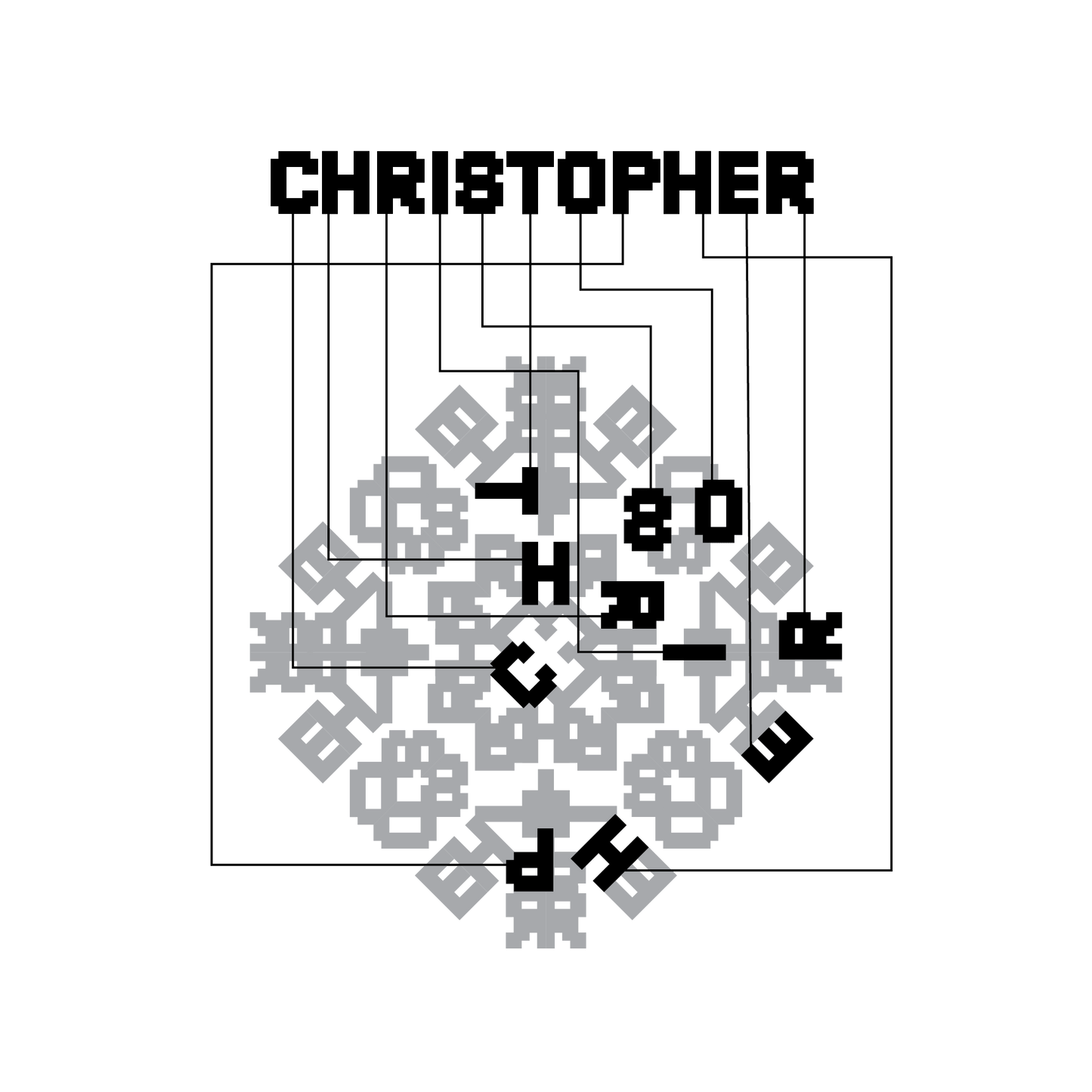 Christopher Unisex t-shirt