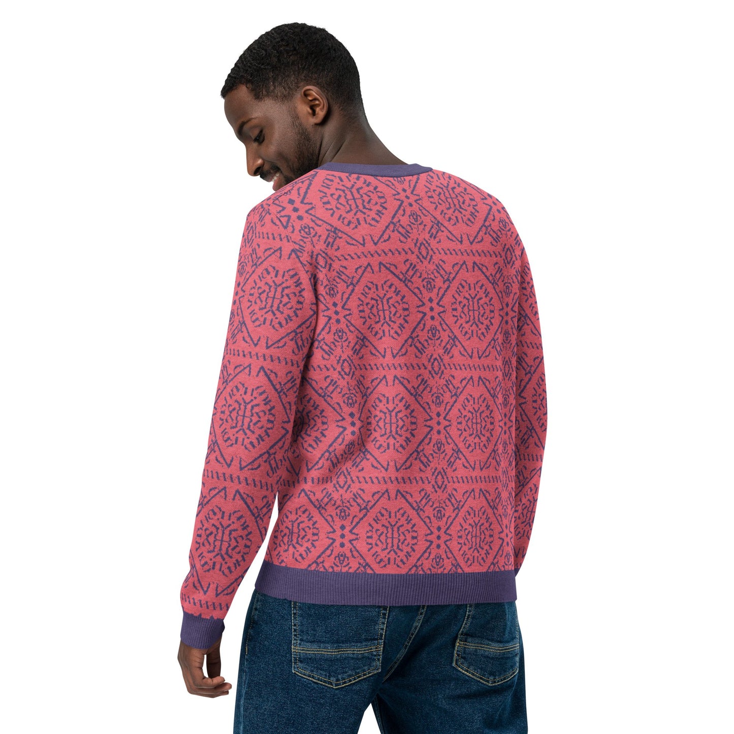 Vil'na Ukrayina Knitted crew neck sweater