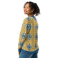 Ukraine Pattern Knitted crew neck sweater