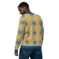 Ukraine Pattern Knitted crew neck sweater