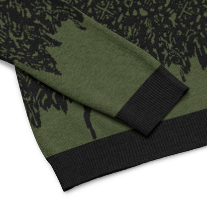 Festive AF Knitted crew neck sweater