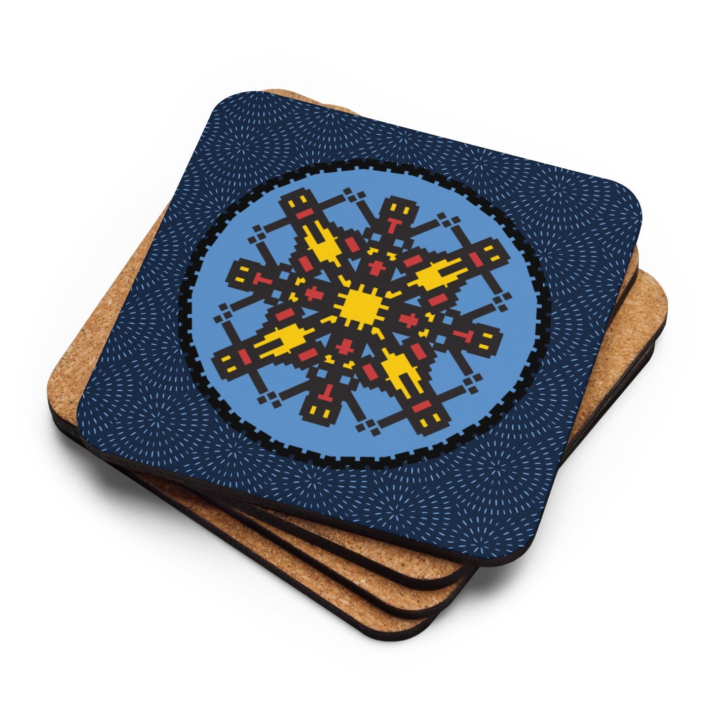 Mykolaiv Cork-back coaster