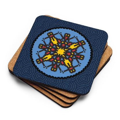 Mykolaiv Cork-back coaster