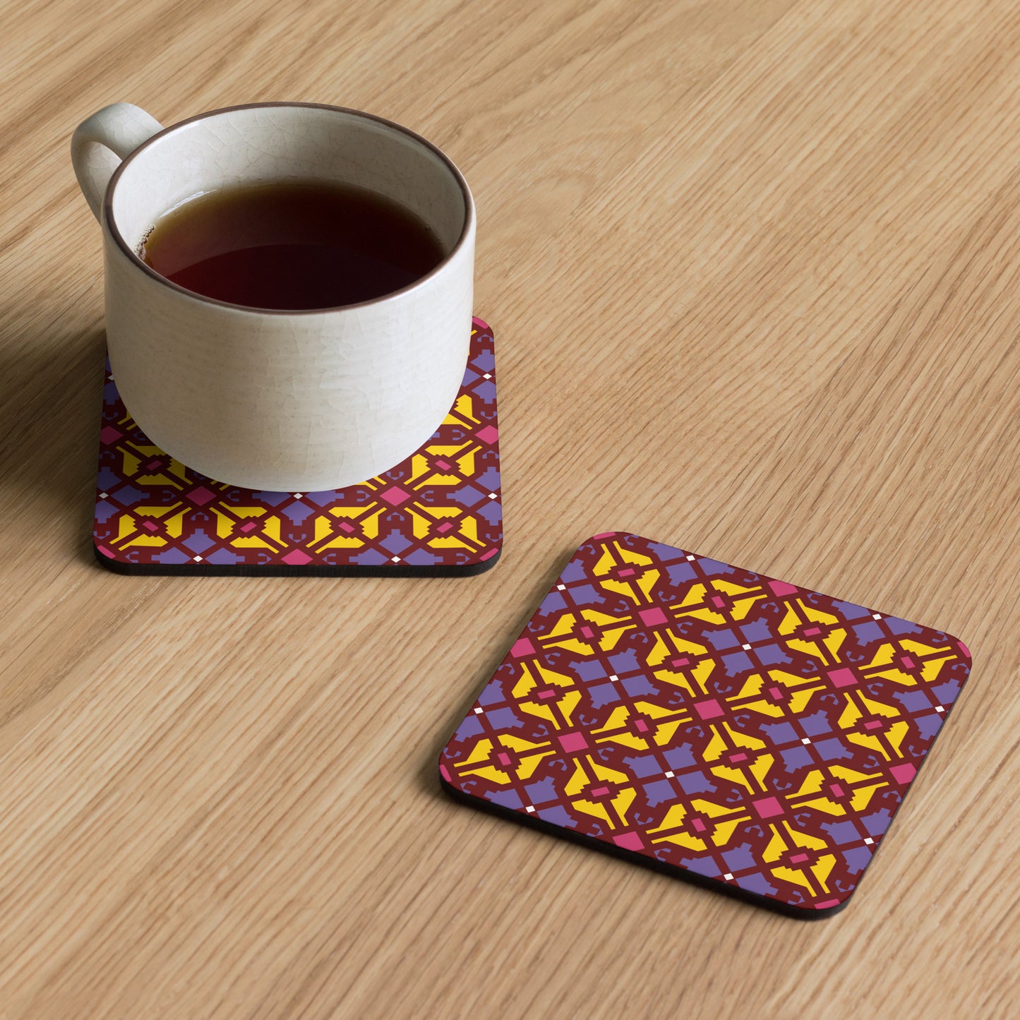 Emily Cork-back coaster