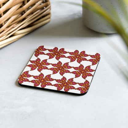 Oleksandra Pattern Cork-back Coaster