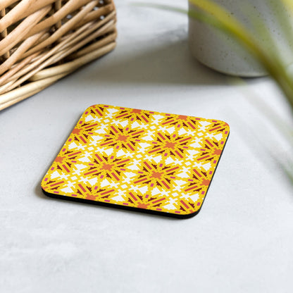 Hannah Pattern Cork-back Coaster