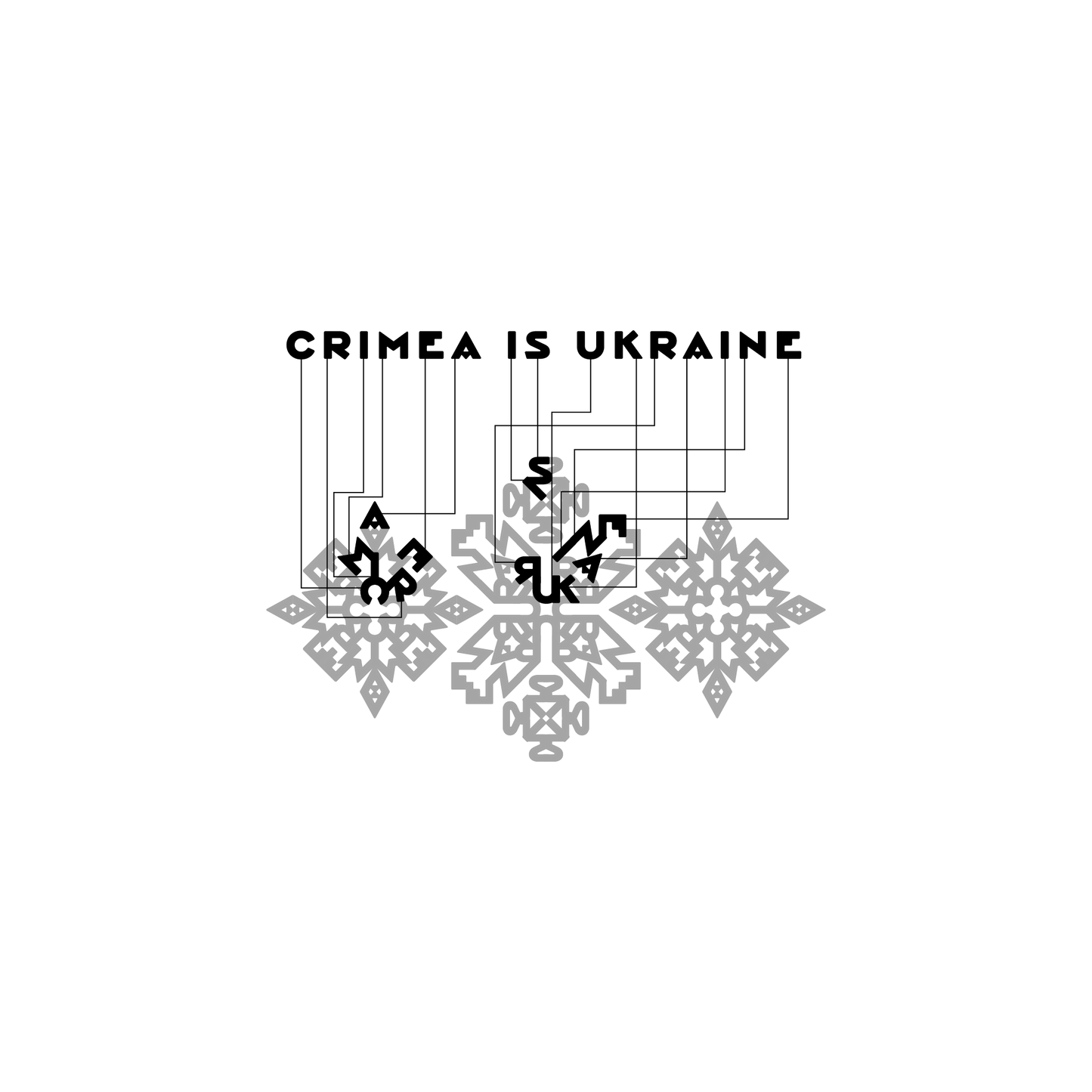 Crimea is Ukraine Unisex Sweatshirt