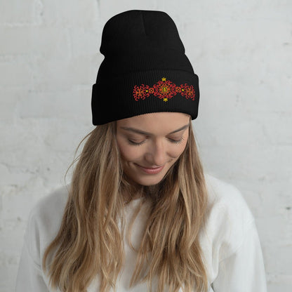 Fuck the Patriarchy Cuffed Beanie