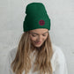 Kherson Embroidered Cuffed Beanie