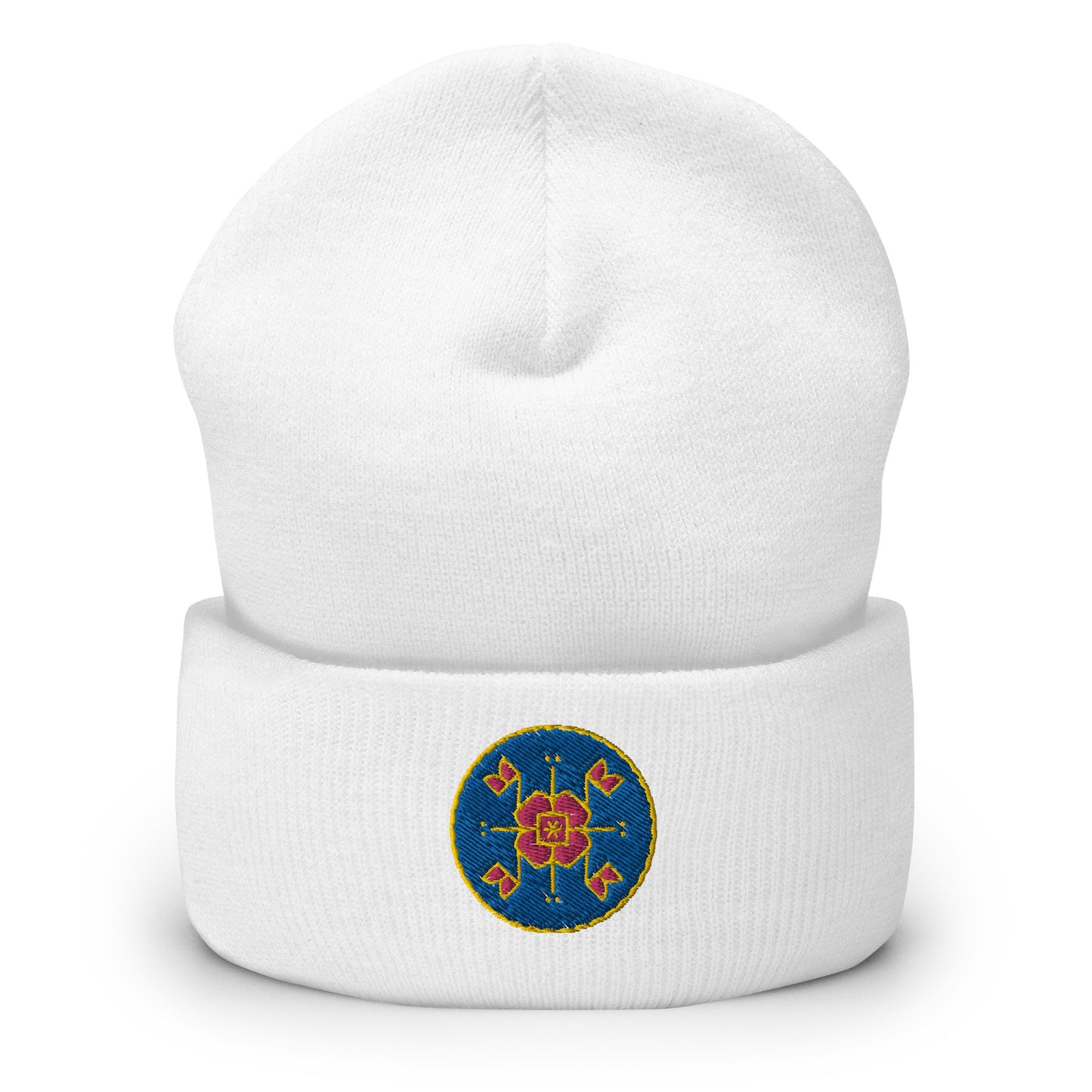 Kyiv Embroidered Cuffed Beanie