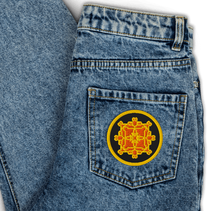 No Kings Embroidered Patch