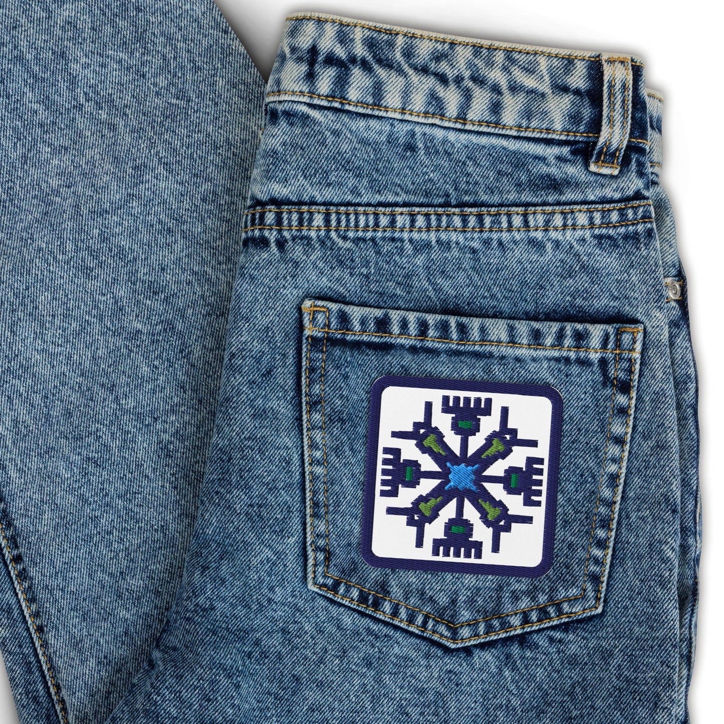 Nicole Embroidered Patch