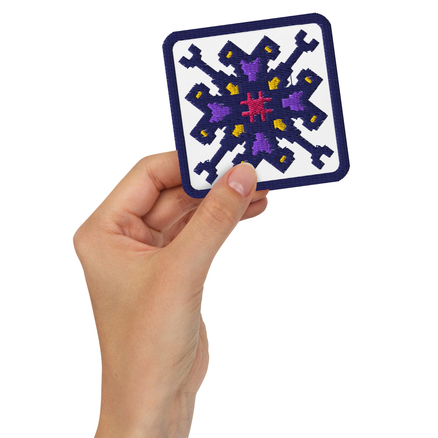Mary Embroidered Patch