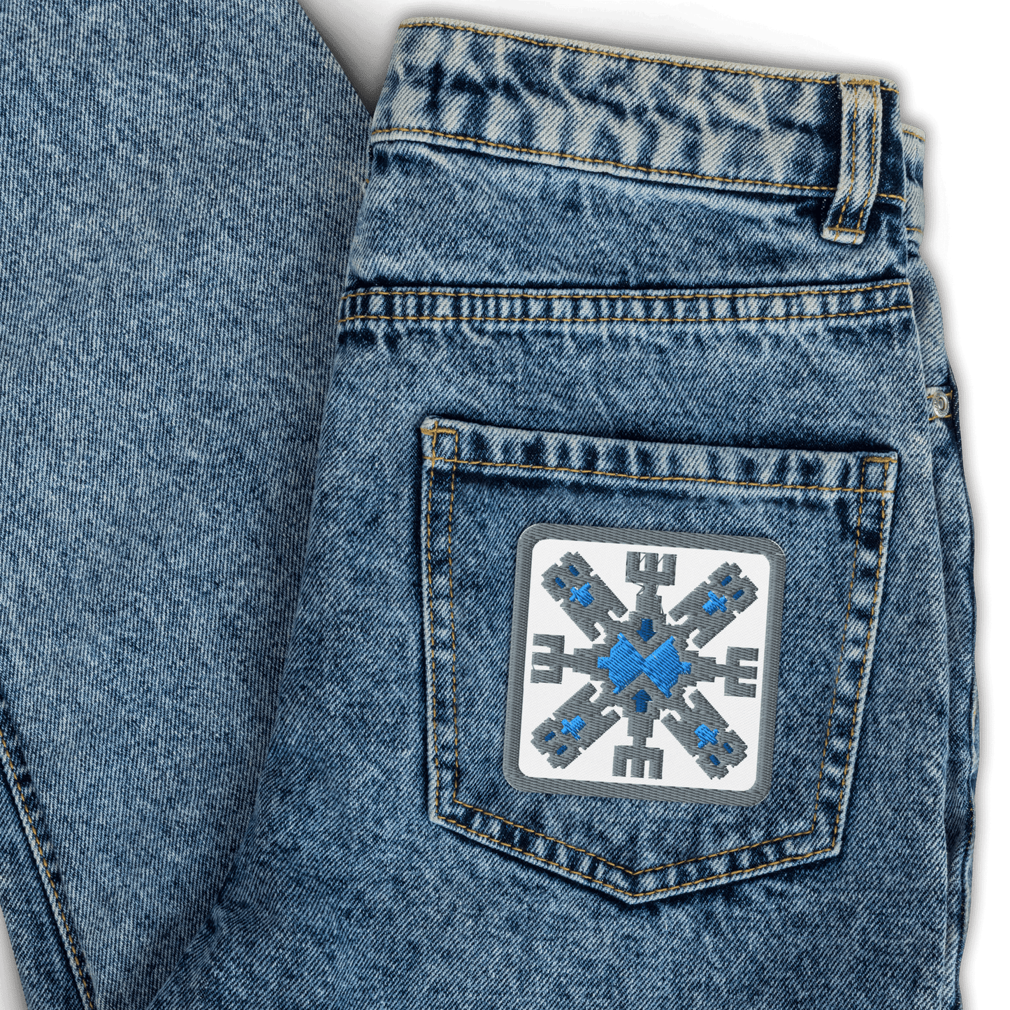 James Embroidered Patch