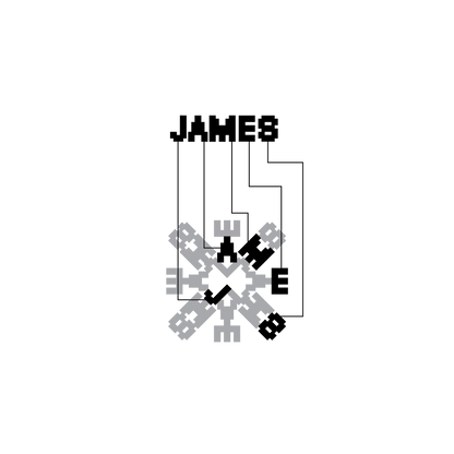 James Acrylic ornament