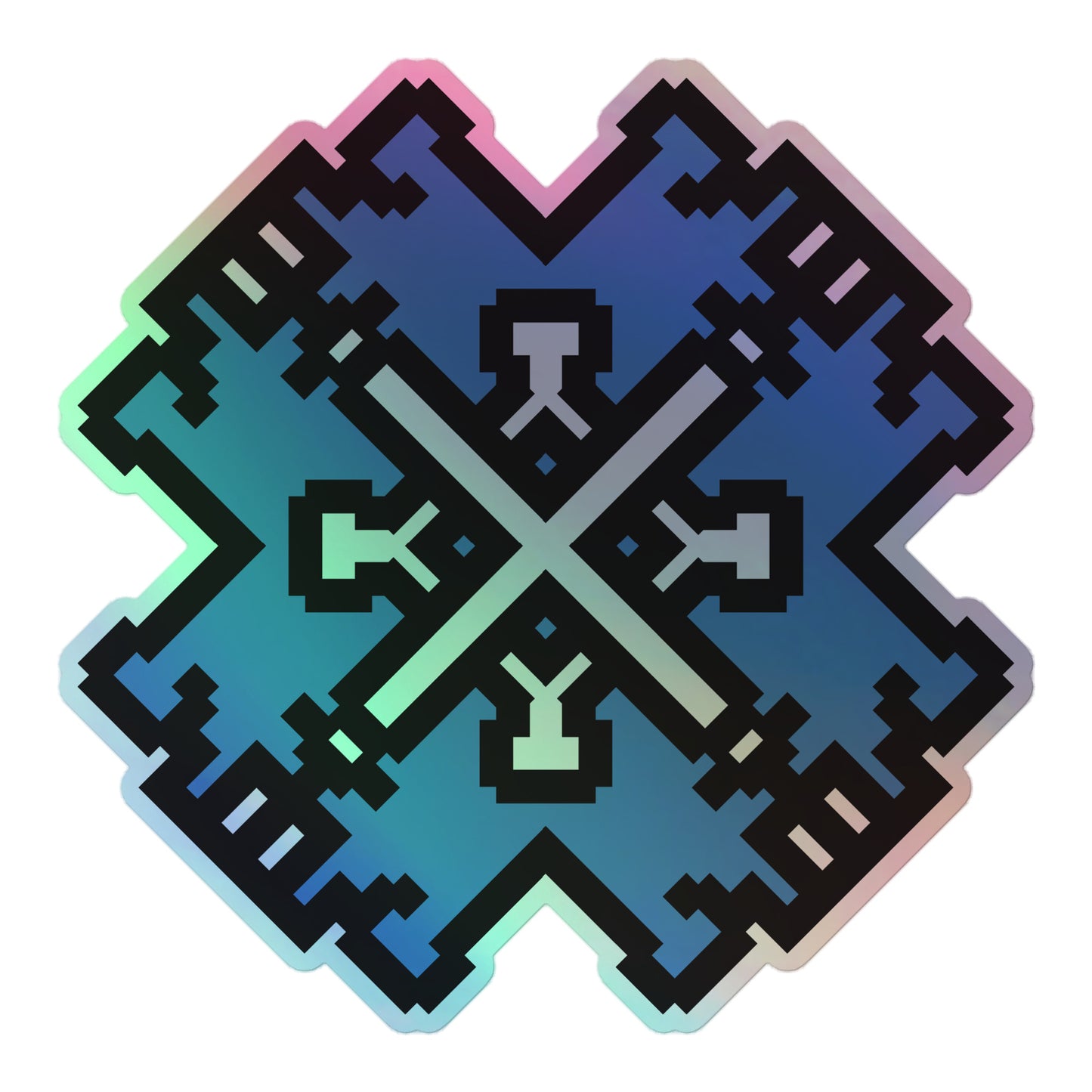 Fuck ICE Holographic stickers