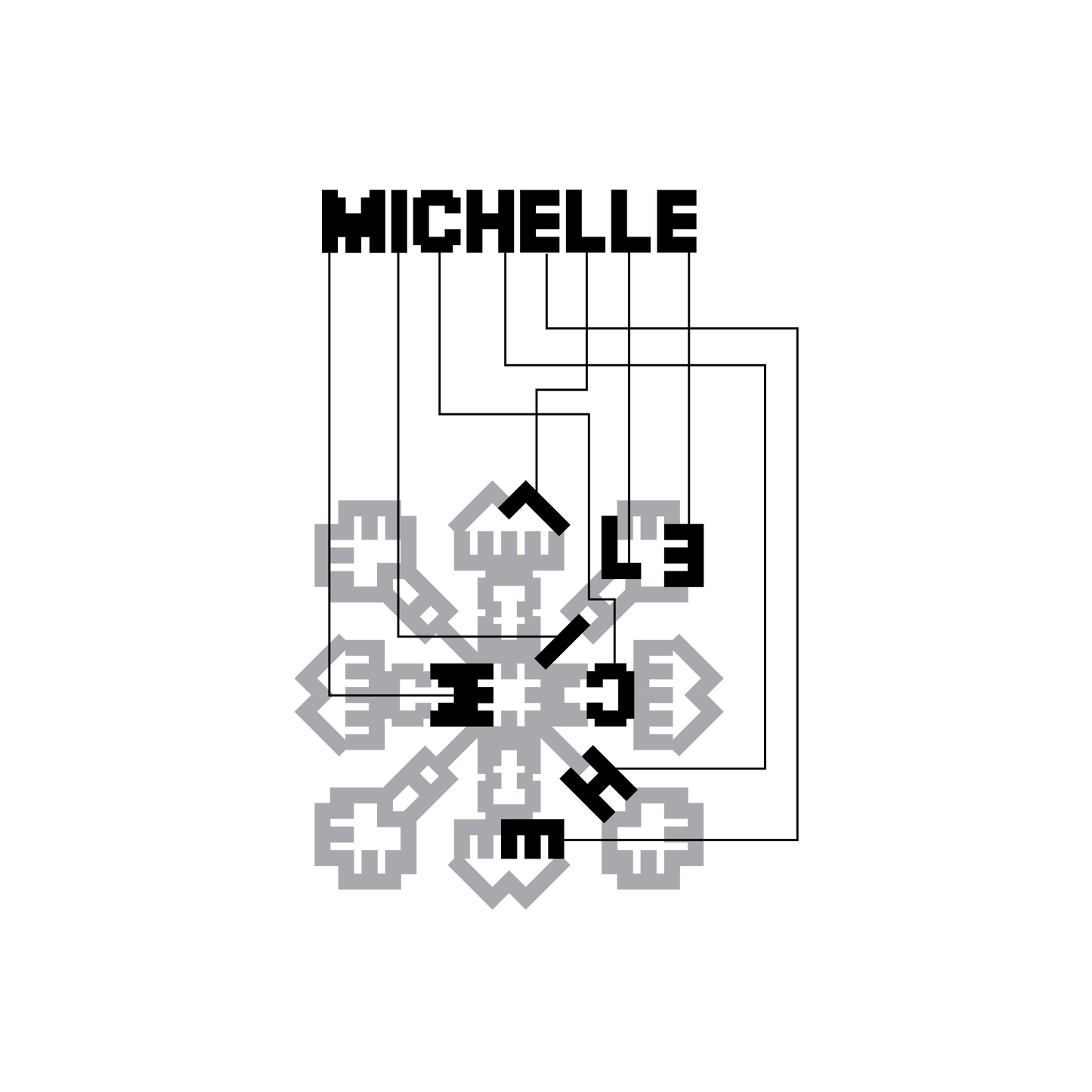 Michelle Unisex t-shirt