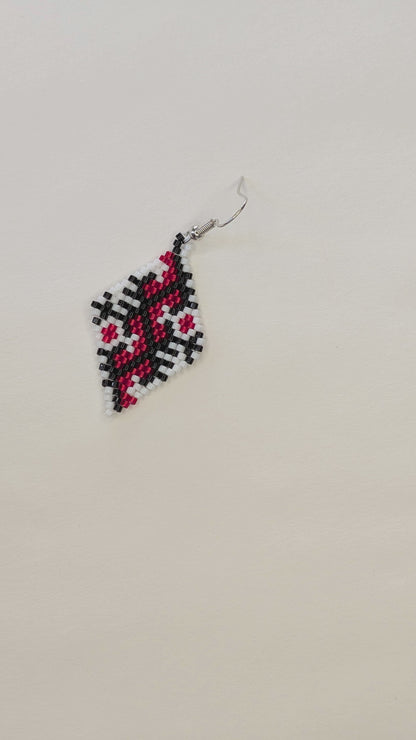The Kalyna Heart Diamond Shape Earrings