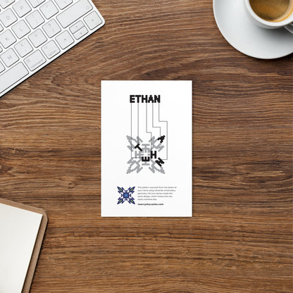 Ethan Postcard