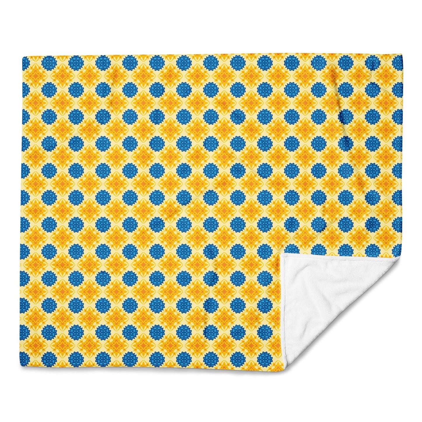 Slava Ukrayini Printed Throw Blanket