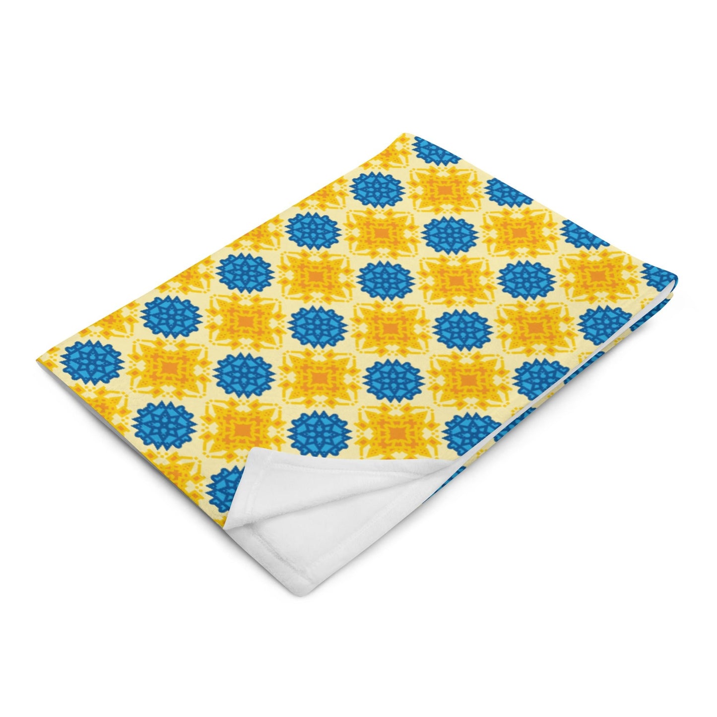 Slava Ukrayini Printed Throw Blanket