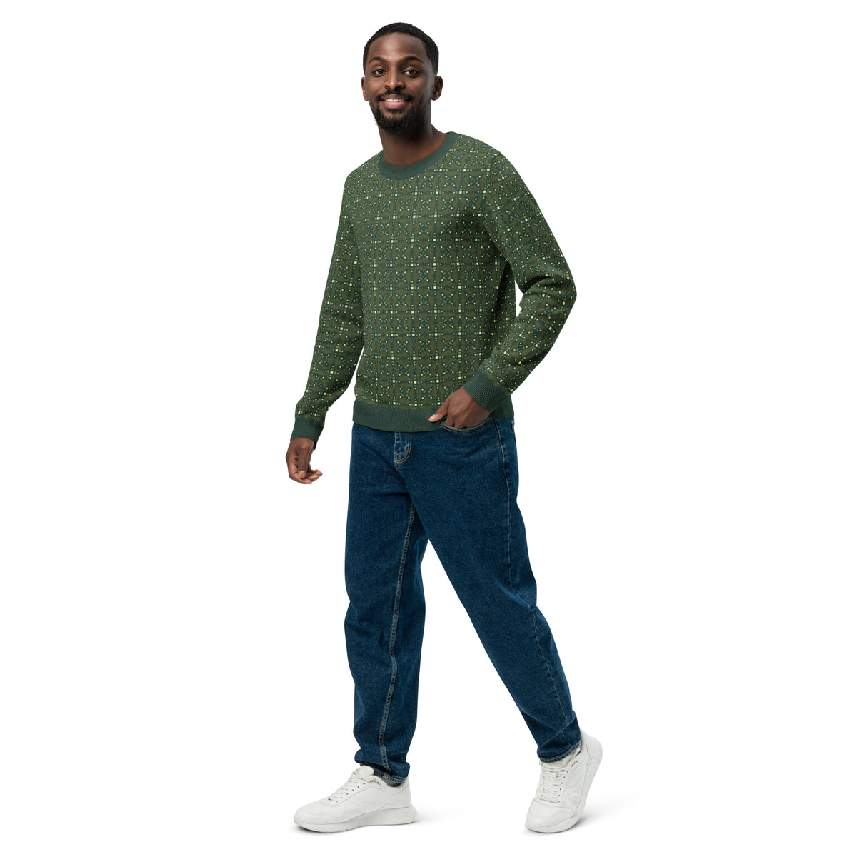 David Knitted Crew Neck Sweater