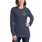 Ukraine Embroidered Long Sleeve Tee