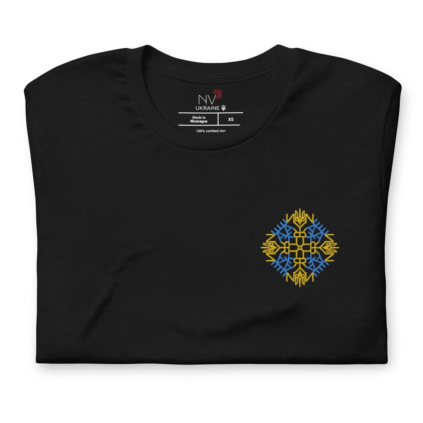 Ukraine Embroidered Unisex t-shirt