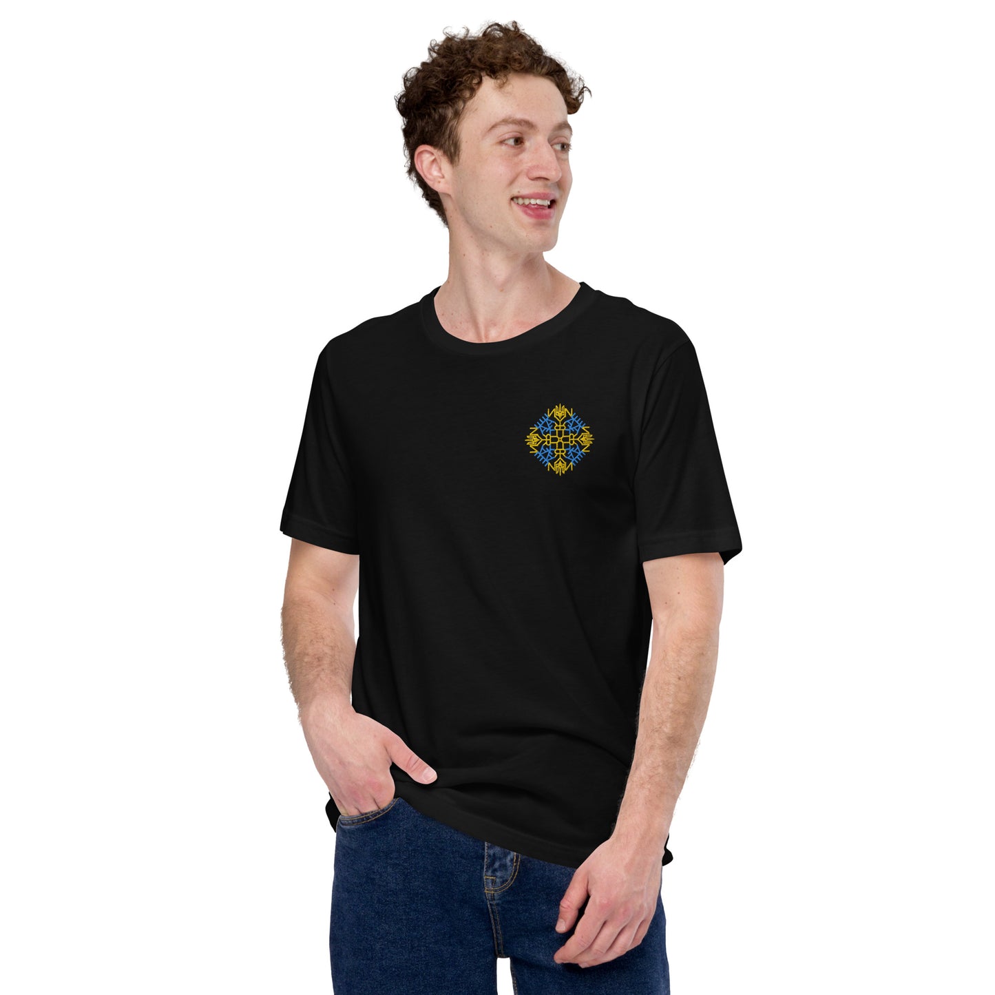 Ukraine Embroidered Unisex t-shirt