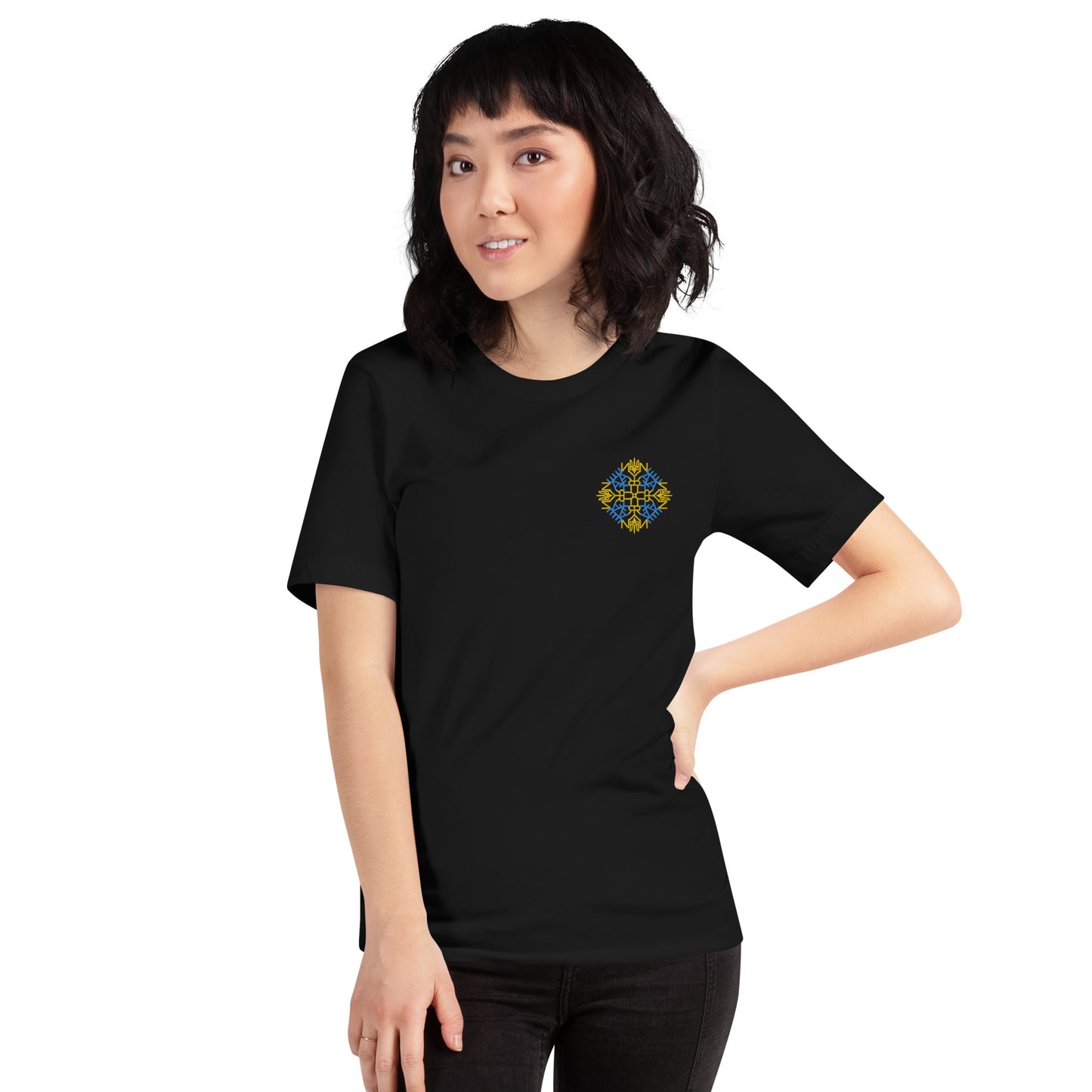 Ukraine Embroidered Unisex t-shirt