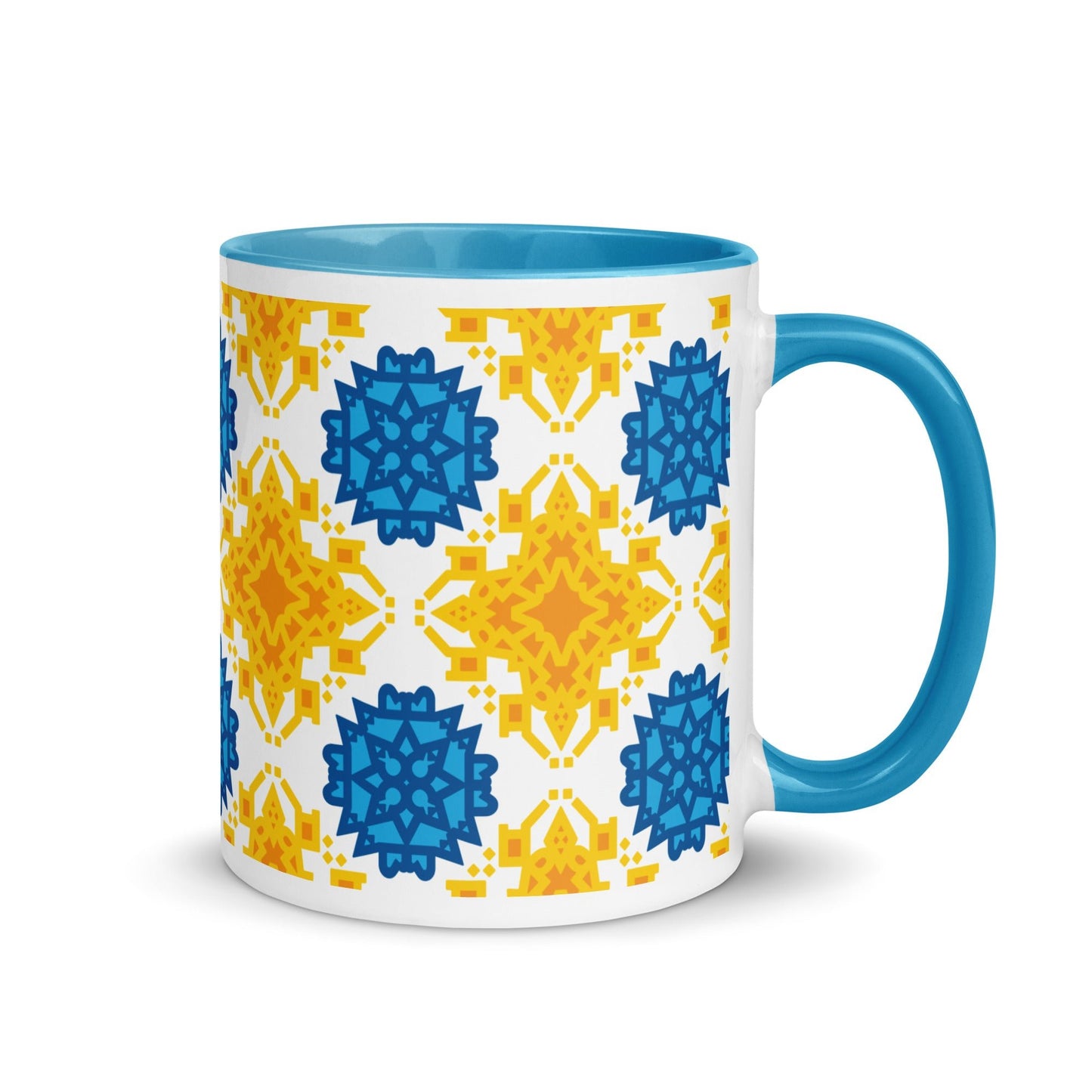 Slava Ukrayini Mug with Color Inside