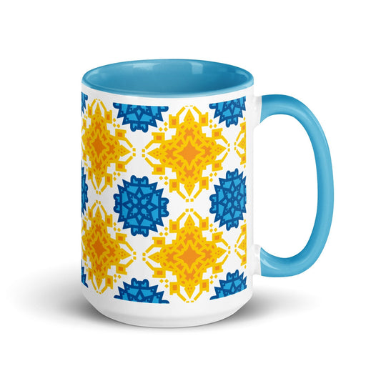 Slava Ukrayini Mug with Color Inside