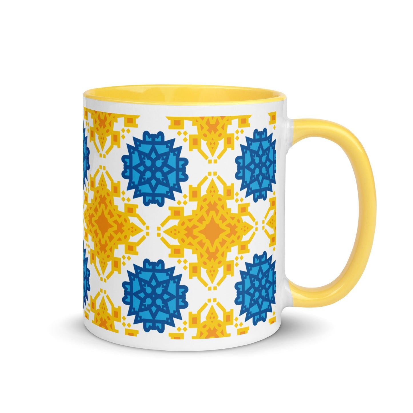 Slava Ukrayini Mug with Color Inside