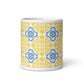 Ukraine White glossy mug