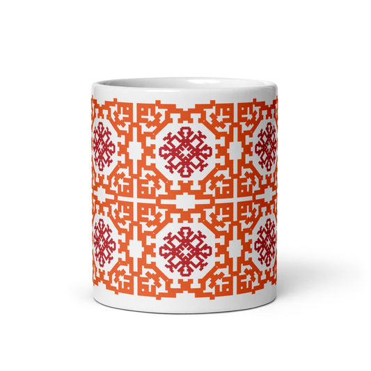 Bunch of Fucks White glossy mug