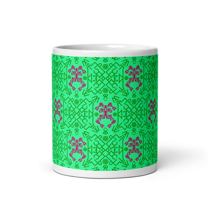 Fuck Putin White glossy mug