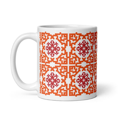 Bunch of Fucks White glossy mug