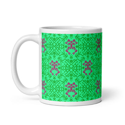 Fuck Putin White glossy mug