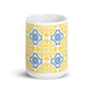 Ukraine White glossy mug