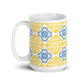 Ukraine White glossy mug